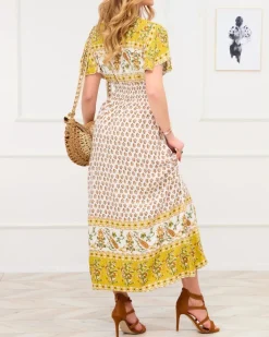 Sukienki Letnie|Sukienki Długie^Royalfashion Biała letnia sukienka damska biały