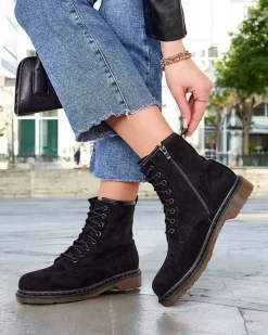 Workery|Botki Bez Ocieplenia^Royalfashion Botki damskie sznurowane Rullo