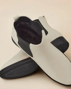 Botki Na Płaskim Obcasie|Nowość^Royalfashion Botki damskie Ronoli beżowy