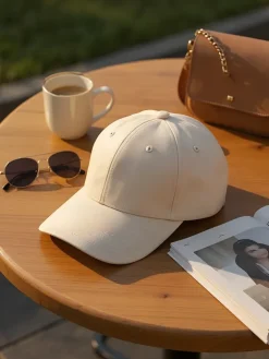 Czapki I Kapelusze^Royalfashion Czapka z Daszkiem Mila Street beżowy