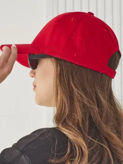 Czapki I Kapelusze^Royalfashion Czapka z Daszkiem Mila Street czerwony