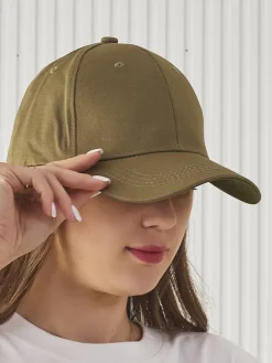 Czapki I Kapelusze^Royalfashion Czapka z Daszkiem Mila Street khaki