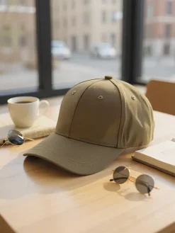 Czapki I Kapelusze^Royalfashion Czapka z Daszkiem Mila Street khaki