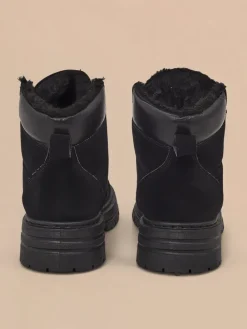 Trapery|Botki Sznurowane^Royalfashion Czarne trapery damskie Develier czarny