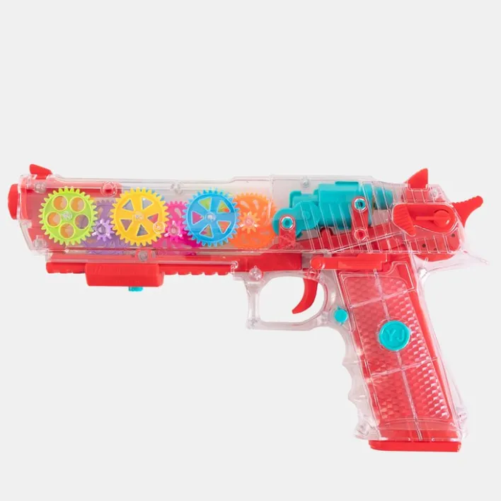 Chłopięce^Royalfashion pistolet laserowy czerwony