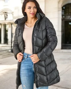 Kurtki / Marynarki / Płaszcze^Royalfashion Damska kurtka zimowa pikowana