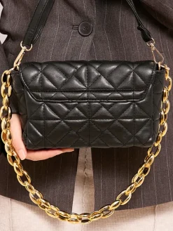 Małe Torebki^Royalfashion Damska pikowana torebka w małym rozmiarze