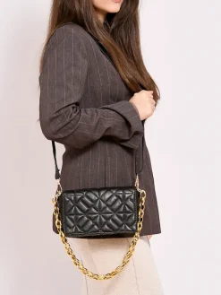 Małe Torebki^Royalfashion Damska pikowana torebka w małym rozmiarze