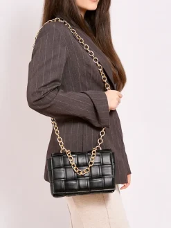 Małe Torebki^Royalfashion Damska pleciona torebka w małym rozmiarze