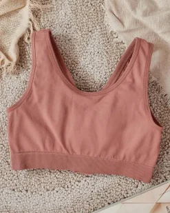 Sportowe^Royalfashion Damski biustonosz sportowy różowy