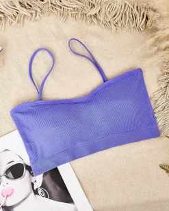 Sportowe^Royalfashion Damski biustonosz sportowy Ecru