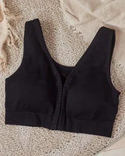 Sportowe^Royalfashion Damski biustonosz sportowy czarny