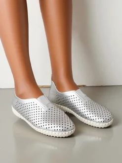 Półbuty^Royalfashion Damskie ażurowe półbuty Syrenca