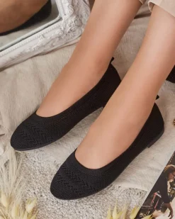 Buty Na Wielkie Wyjście|Baleriny Klasyczne^Royalfashion Damskie baleriny Salin czarny