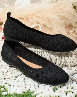 Buty Na Wielkie Wyjście|Baleriny Klasyczne^Royalfashion Damskie baleriny Salin czarny