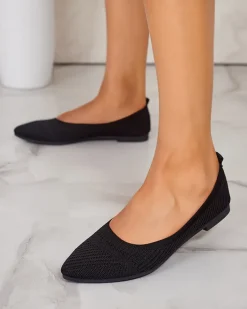 Buty Na Wielkie Wyjście|Baleriny Klasyczne^Royalfashion Damskie baleriny Xamini czarny