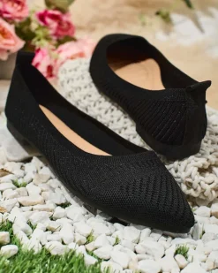 Buty Na Wielkie Wyjście|Baleriny Klasyczne^Royalfashion Damskie baleriny Xamini czarny