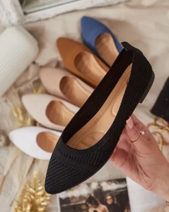 Buty Na Wielkie Wyjście|Baleriny Klasyczne^Royalfashion Damskie baleriny Xamini czarny