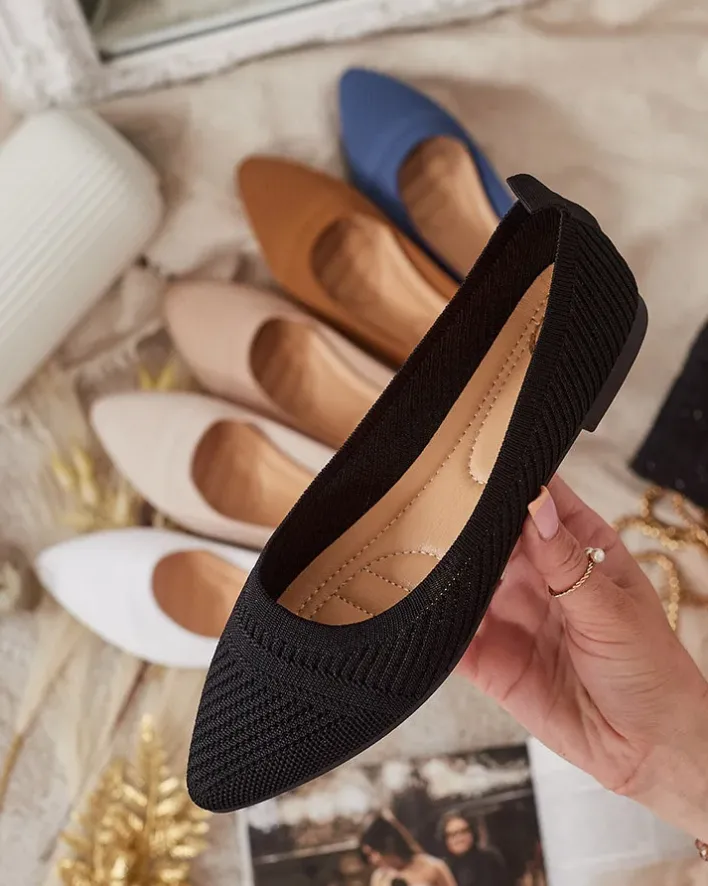 Buty Na Wielkie Wyjście|Baleriny Klasyczne^Royalfashion Damskie baleriny Xamini czarny