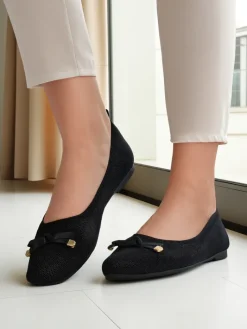 Buty Na Wielkie Wyjście|Baleriny Klasyczne^Royalfashion Damskie baleriny Bieso czarny