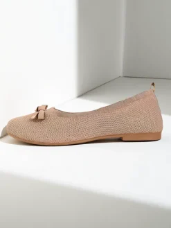 Buty Na Wielkie Wyjście|Baleriny Klasyczne^Royalfashion Damskie baleriny Bieso brązowy