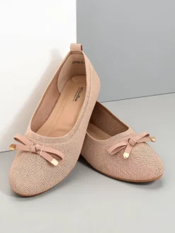 Buty Na Wielkie Wyjście|Baleriny Klasyczne^Royalfashion Damskie baleriny Bieso brązowy