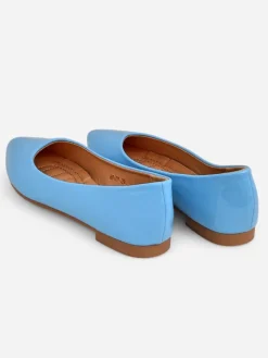 Buty Na Wielkie Wyjście|Baleriny Klasyczne^Royalfashion Damskie baleriny lakierowane Aramiese Królewski niebieski