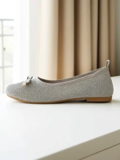 Buty Na Wielkie Wyjście|Baleriny Klasyczne^Royalfashion Damskie baleriny Bieso biały