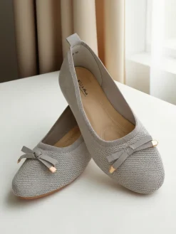 Buty Na Wielkie Wyjście|Baleriny Klasyczne^Royalfashion Damskie baleriny Bieso biały