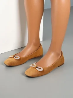 Baleriny Klasyczne^Royalfashion Damskie baleriny z kokardką Cocar