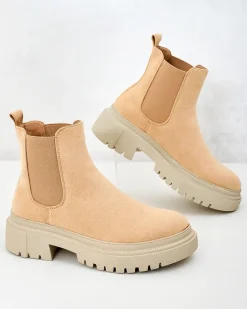 Botki Z Delikatnym Ociepleniem|Botki Na Płaskim Obcasie^Royalfashion Damskie botki Rivistas