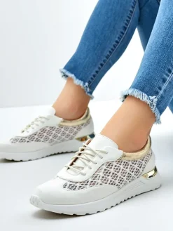 Sportowe|Sneakersy^Royalfashion Damskie buty sportowe Diurra biały