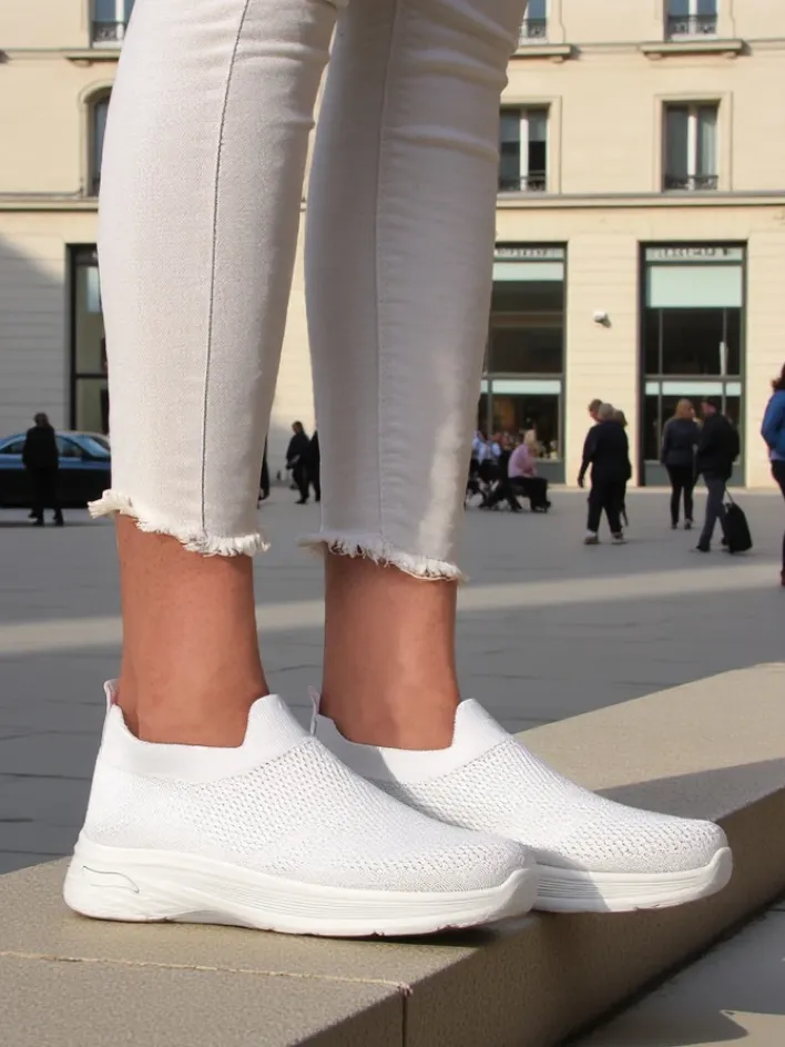 Bieganie, Ćwiczenia I Trening^Royalfashion Damskie buty sportowe wsuwane Milelles