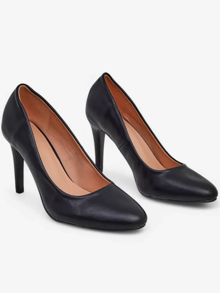 Szpilki|Klasyczne^Royalfashion Damskie czółenka na szpilce Enzze czarny