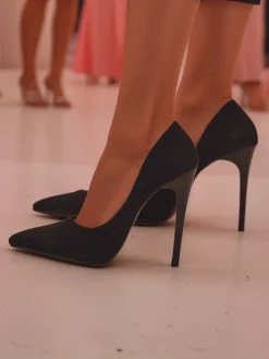 Szpilki|Klasyczne^Royalfashion Damskie czółenka na szpilce Etorali czarny