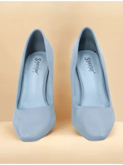 Szpilki|Klasyczne^Royalfashion Damskie czółenka na szpilce Cattese Ecru