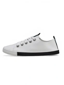 Trampki^Royalfashion Damskie eko skórzane trampki Tarene czarny