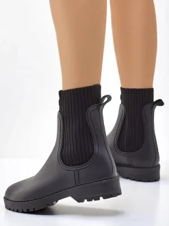 Kalosze Matowe^Royalfashion Damskie kalosze matowe Dasiine czarny