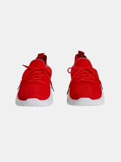 Bieganie, Ćwiczenia I Trening^Royalfashion Damskie materiałowe buty sportowe Rinsel czerwony