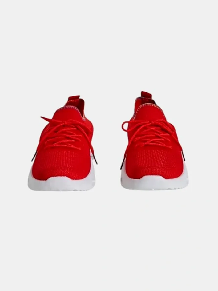 Bieganie, Ćwiczenia I Trening^Royalfashion Damskie materiałowe buty sportowe Rinsel czerwony