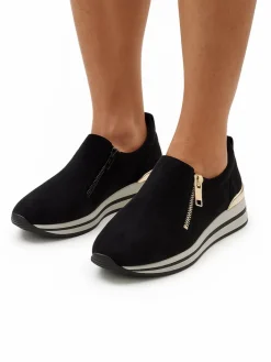 Półbuty^Royalfashion Damskie półbuty Aldoo czarny