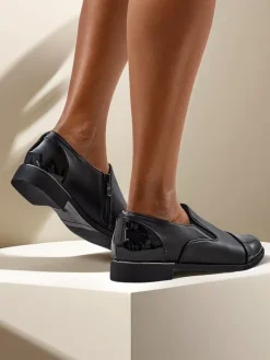 Półbuty^Royalfashion Damskie półbuty Zaldoo czarny