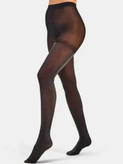 Rajstopy^Royalfashion Damskie rajstopy z brokatem 20 DEN