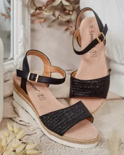 Sandały Na Koturnie^Royalfashion Damskie sandały na koturnie Osil