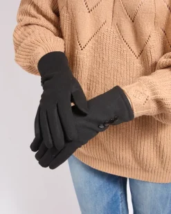 Rękawiczki^Royalfashion Damskie tkaninowe rękawiczki