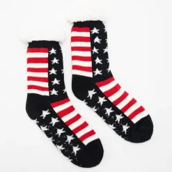 Skarpetki^Royalfashion Damskie zimowe skarpetki we wzory czarny