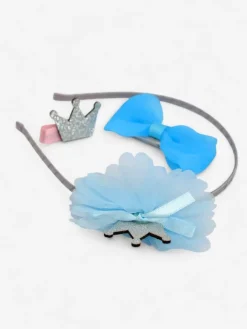 Akcesoria Do Włosów^Royalfashion Dziecięca opaska do włosów księżniczka niebieski