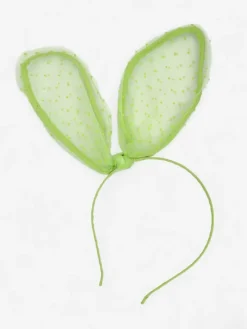 Akcesoria Do Włosów^Royalfashion Dziecięca opaska do włosów z uszkami królika zielony