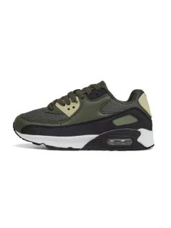 Chłopięce|Dziewczęce^Royalfashion Dziecięce buty sportowe Alorma Wojskowy zielony