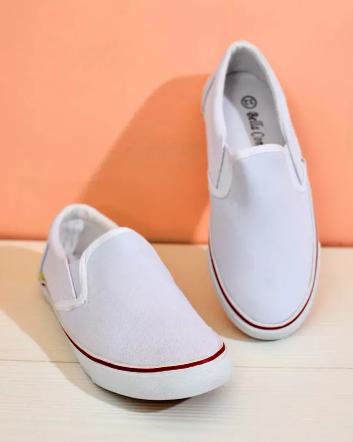 Chłopięce|Dziewczęce^Royalfashion Dziecięce tenisówki Bivv biały